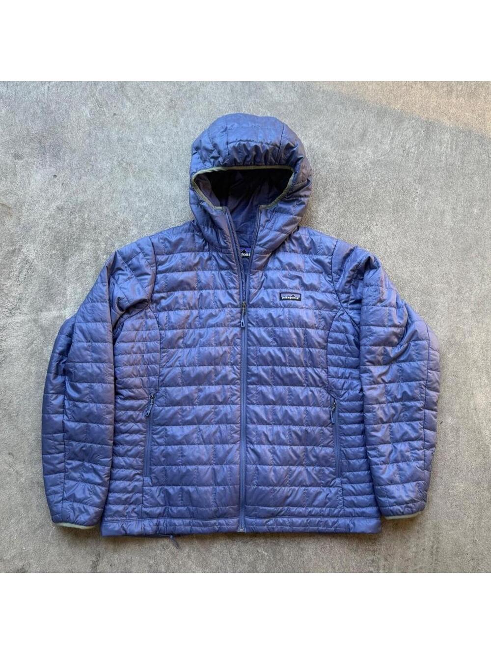Patagonia blue nano puffer jacket